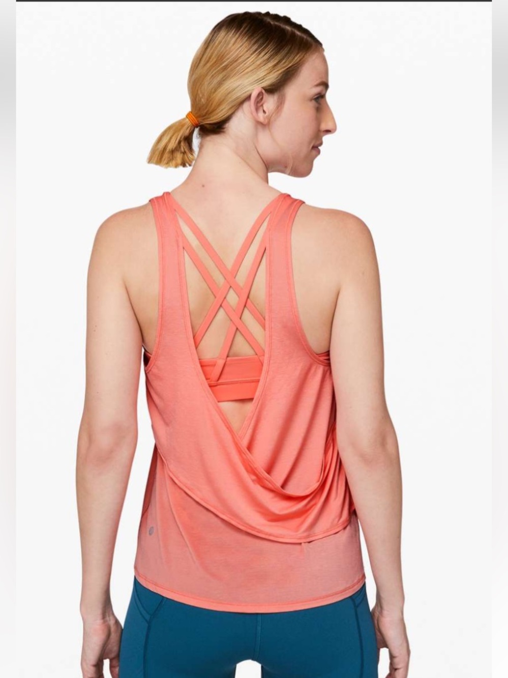 lululemon athletica Reenergized 2-in-1 Tank - Light Coral